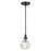 Livex Brussels 1 Light Crystal Single Pendant