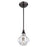 Livex Brussels 1 Light Crystal Single Pendant