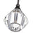 Livex Brussels 1 Light Crystal Single Pendant