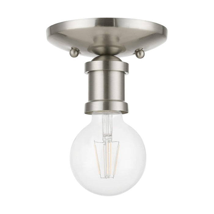 Livex Lansdale 1 Light Single Flush Mount