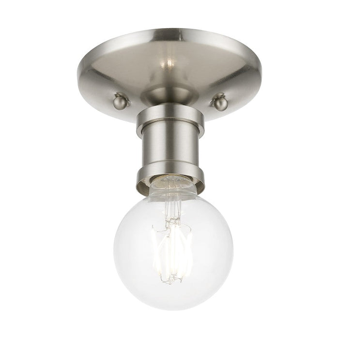 Livex Lansdale 1 Light Single Flush Mount