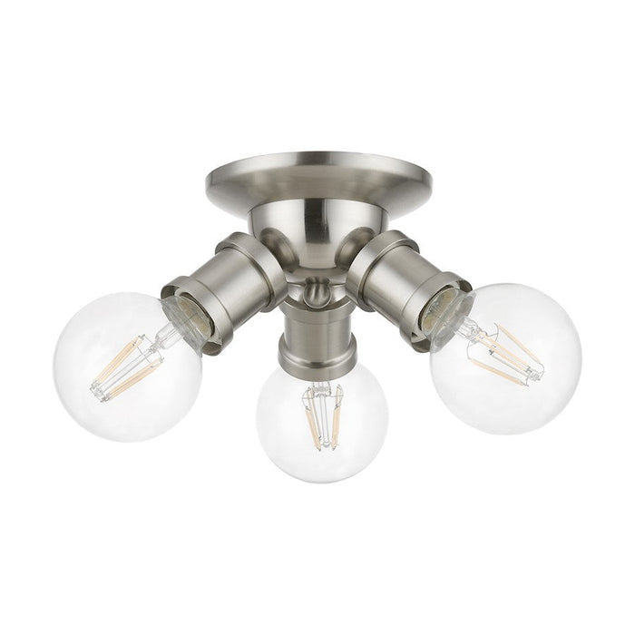 Livex Lansdale 3 Light Flush Mount