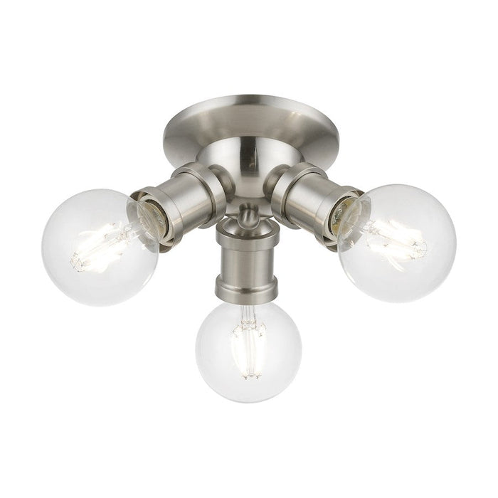 Livex Lansdale 3 Light Flush Mount