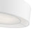 Livex Gilmore Semi-Flush, Nickel/White/Off-White/White Fabric