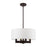 Livex Cresthaven 4 Light Pendant/Chandelier