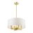 Livex Cresthaven 4 Light Pendant/Chandelier