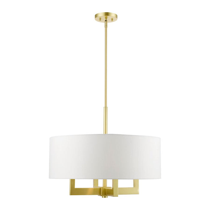 Livex Cresthaven 4 Light Pendant/Chandelier