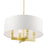 Livex Cresthaven 4 Light Pendant/Chandelier