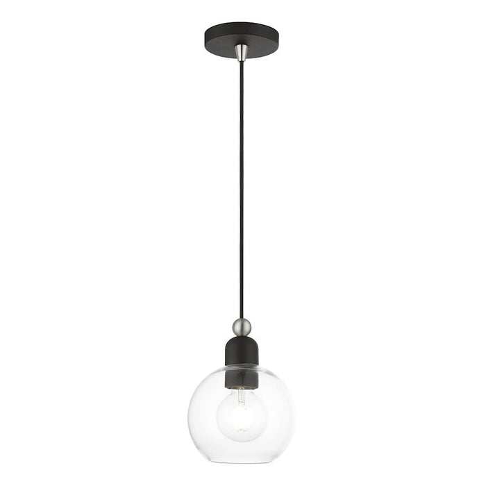 Livex Downtown 1 Light Sphere Mini Pendant