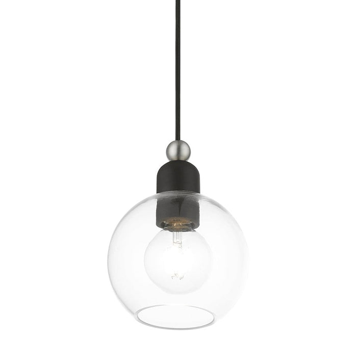 Livex Downtown 1 Light Sphere Mini Pendant