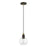 Livex Downtown 1 Light Sphere Mini Pendant