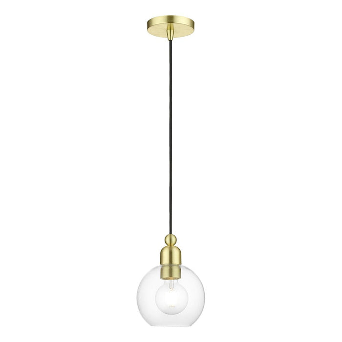 Livex Downtown 1 Light Sphere Mini Pendant