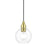 Livex Downtown 1 Light Sphere Mini Pendant