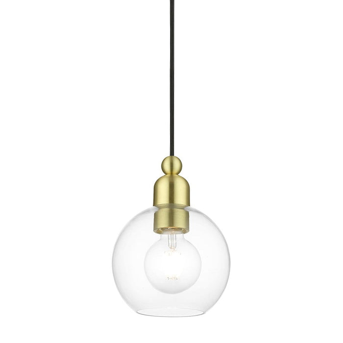 Livex Downtown 1 Light Sphere Mini Pendant