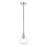 Livex Downtown 1 Light Sphere Mini Pendant