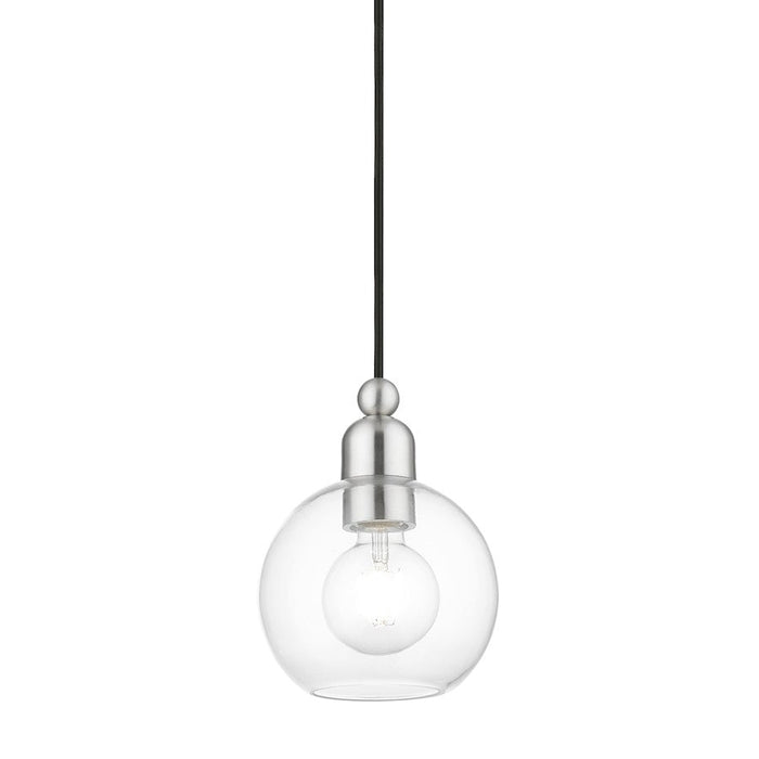 Livex Downtown 1 Light Sphere Mini Pendant