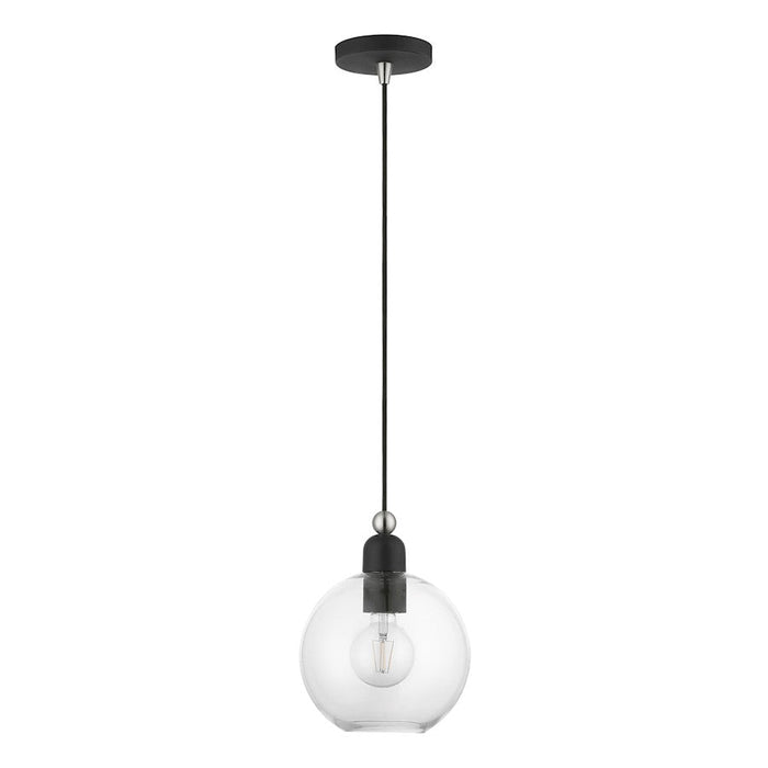 Livex Downtown 1 Light Sphere Pendant