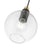 Livex Downtown 1 Light Sphere Pendant