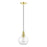 Livex Downtown 1 Light Sphere Pendant