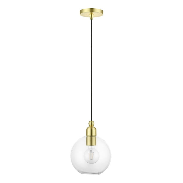 Livex Downtown 1 Light Sphere Pendant