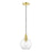 Livex Downtown 1 Light Sphere Pendant