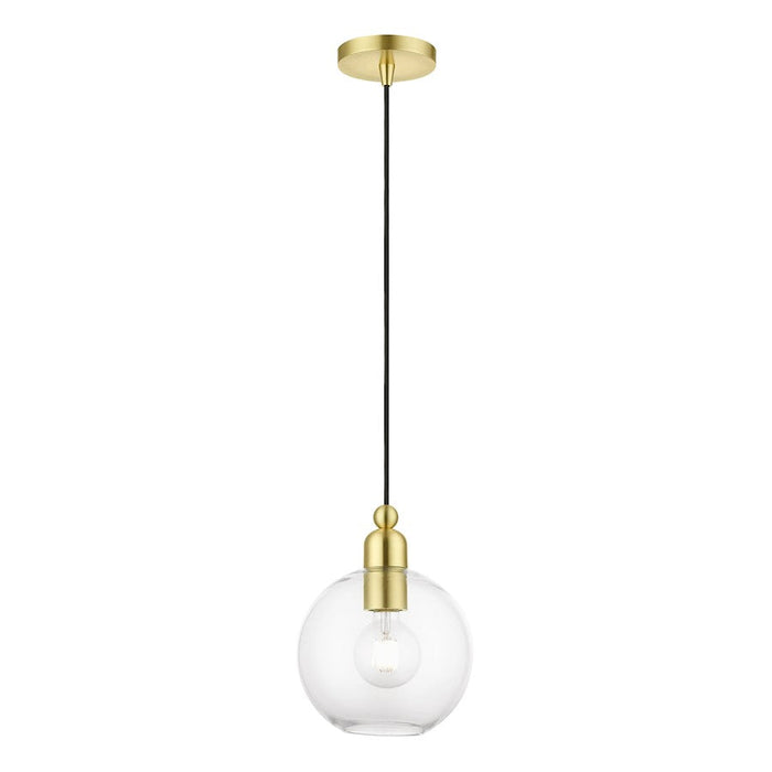 Livex Downtown 1 Light Sphere Pendant