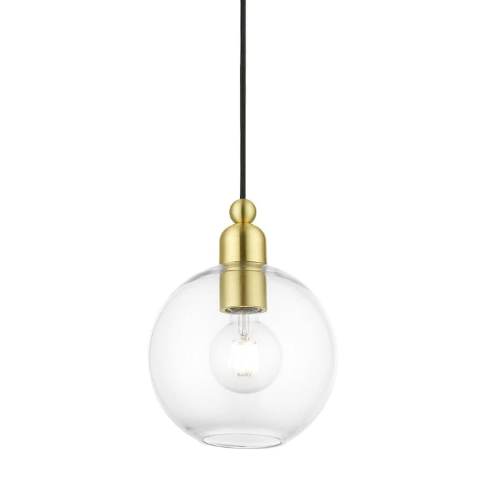 Livex Downtown 1 Light Sphere Pendant