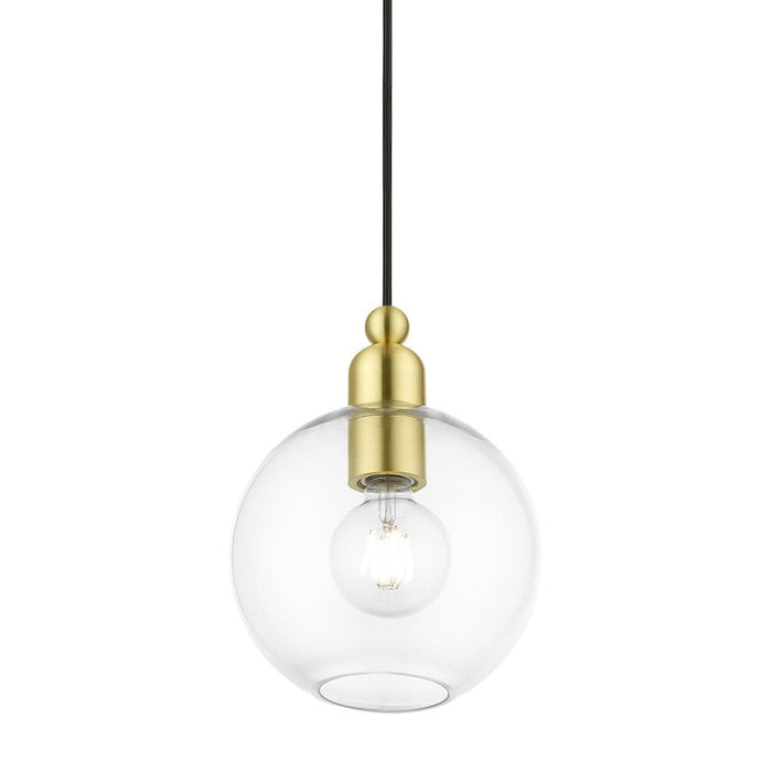 Livex Downtown 1 Light Sphere Pendant