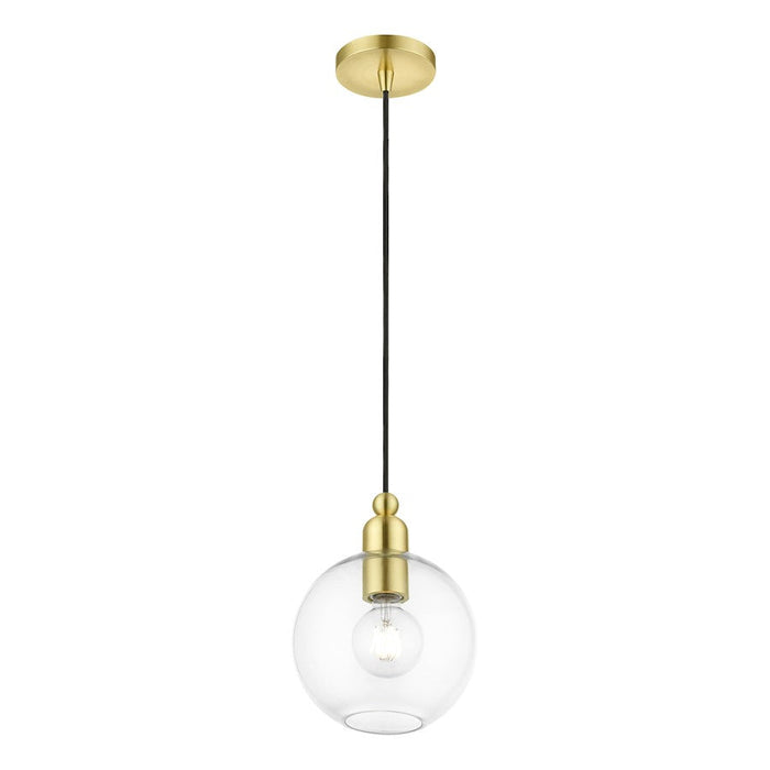 Livex Downtown 1 Light Sphere Pendant