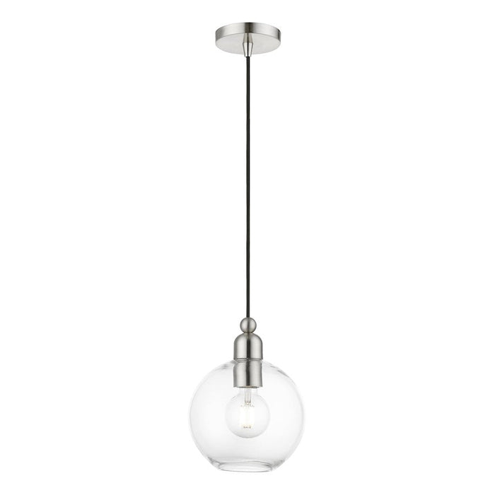 Livex Downtown 1 Light Sphere Pendant