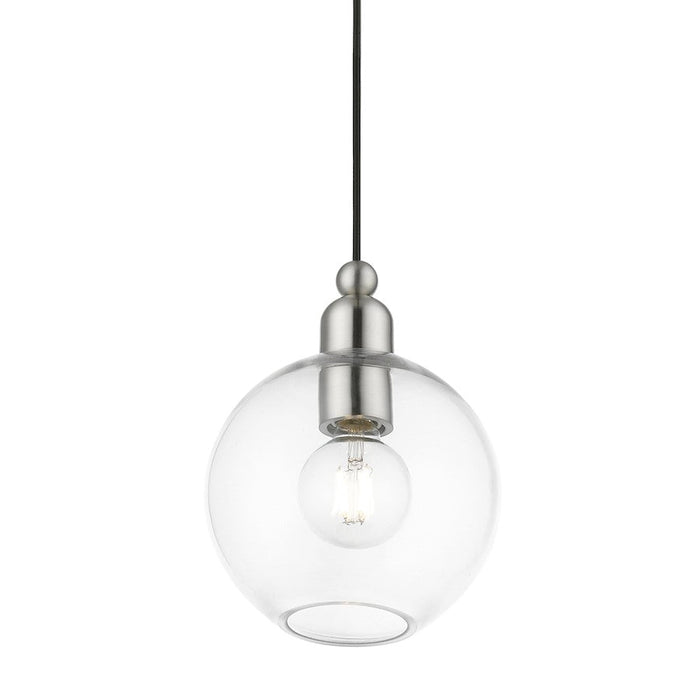 Livex Downtown 1 Light Sphere Pendant