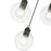 Livex Downtown 3 Light Sphere Multi Pendant