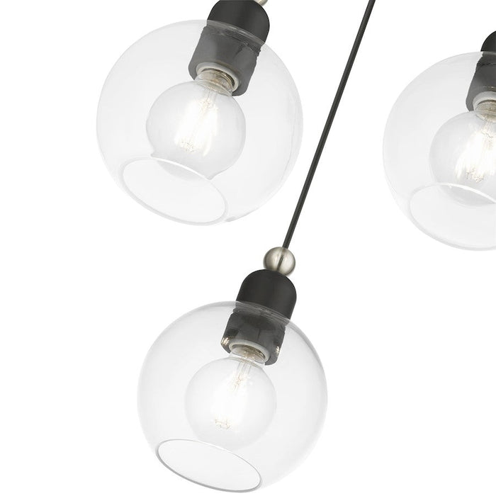 Livex Downtown 3 Light Sphere Multi Pendant