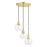 Livex Downtown 3 Light Sphere Multi Pendant