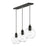 Livex Downtown 3 Light Sphere Linear Chandelier