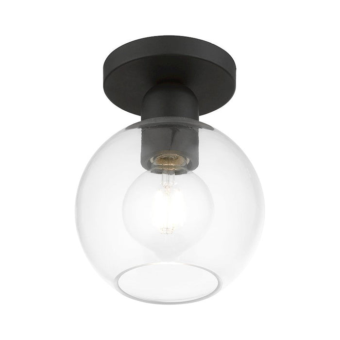 Livex Downtown 1 Light Sphere Semi-Flush Mount