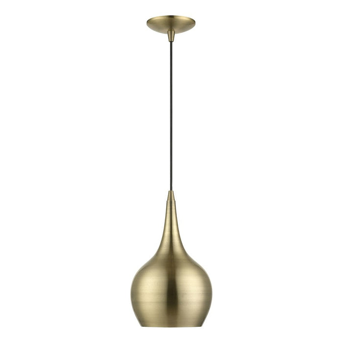 Livex Andes 1 Light Mini Pendant