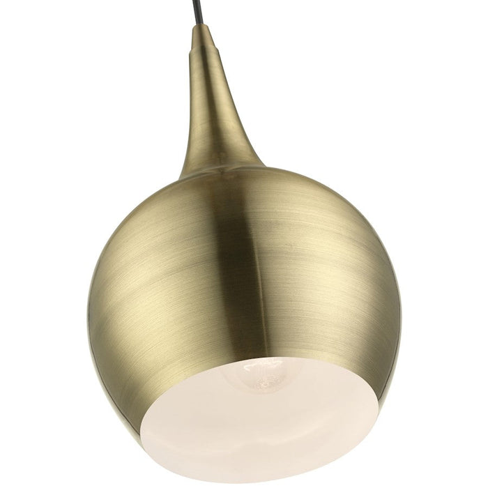 Livex Andes 1 Light Mini Pendant