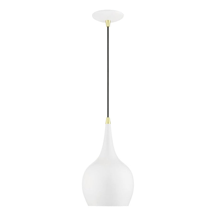 Livex Andes 1 Light Mini Pendant