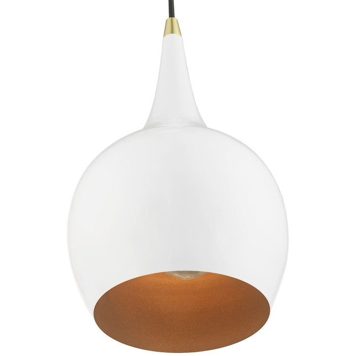 Livex Andes 1 Light Mini Pendant