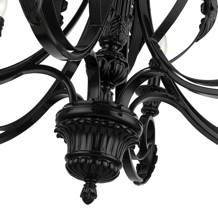 Livex Valencia 6 Light Large Chandelier