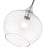 Livex Aldrich 1 Light Pendant, Brushed Nickel/Clear