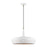 Livex Banbury 1 Light Pendant, White/Antique BS/White Aluminum/Gold - 49353-03