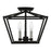 Livex Devonshire 3 Light Square Semi-Flush Mount