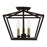 Livex Devonshire 3 Light Square Semi-Flush Mount