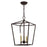 Livex Devonshire 3 Light Convertible Semi Flush/Lantern, Bronze - 49433-07