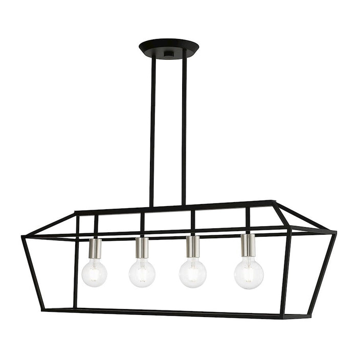 Livex Devonshire 4 Light Linear Chandelier