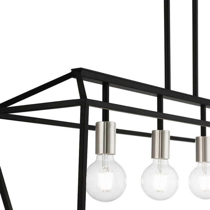 Livex Devonshire 4 Light Linear Chandelier