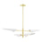 Livex Capistrano 4 Light Pendant Chandelier, Satin Brass - 49494-12