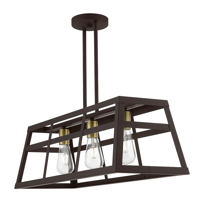 Livex Schofield Linear Chandelier